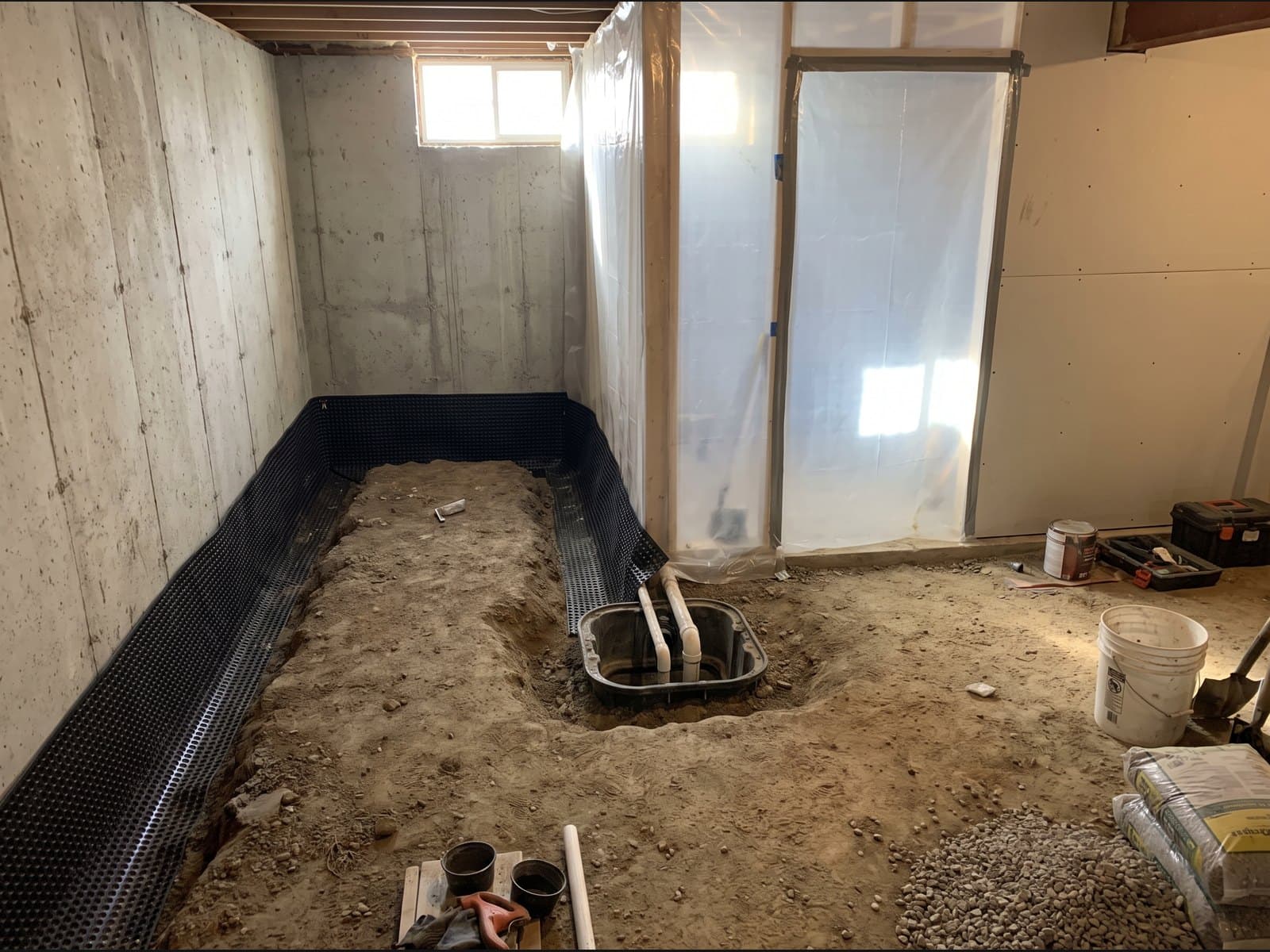 Sump Pump Installation
